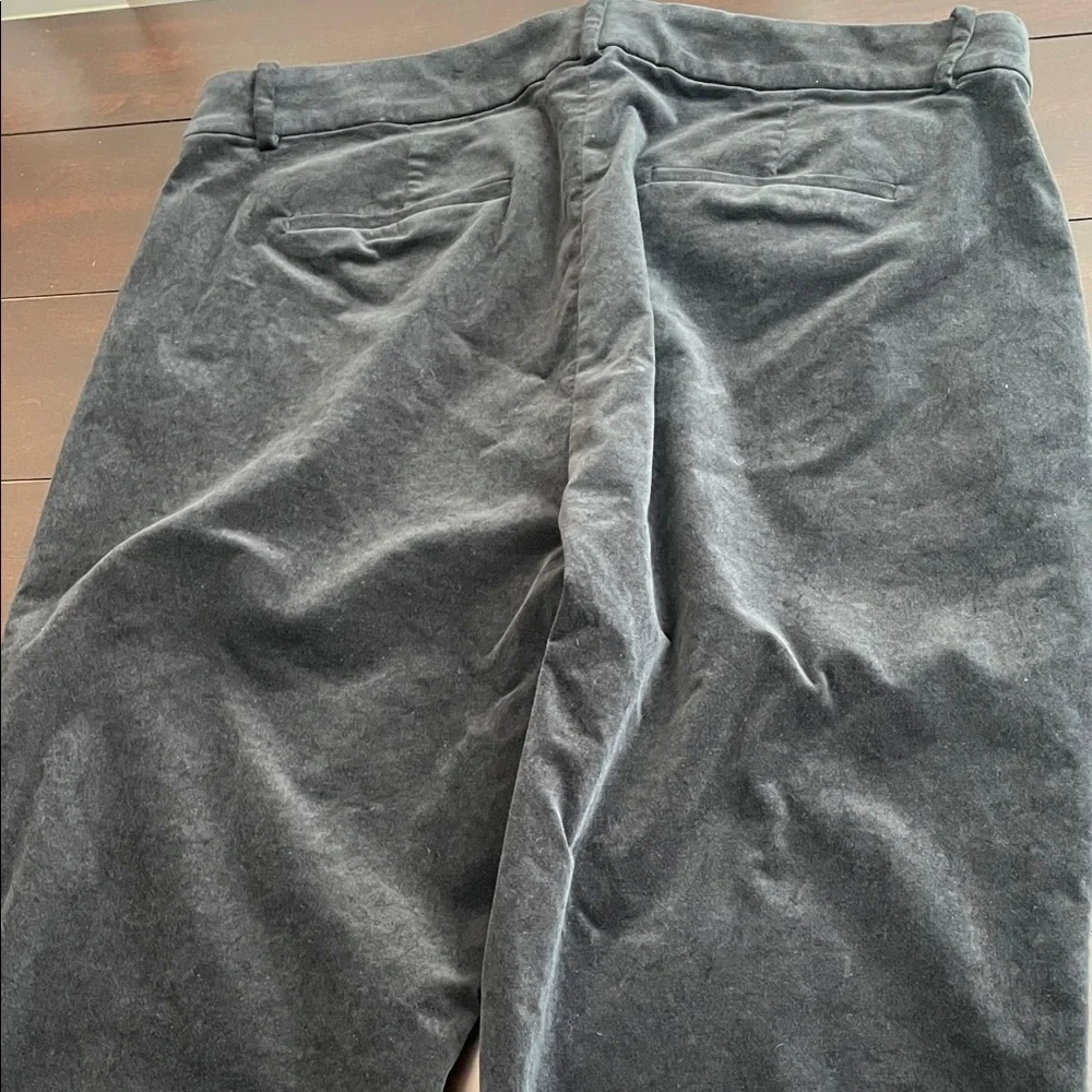 J. Crew Black Velvet Kallie Pants - Picture 11 of 12